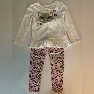 Girls Isaac Mizrahi Matching Set Size 7/8
